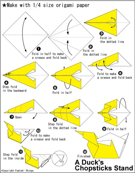 Поделки оригами из бумаги поэтапно 8