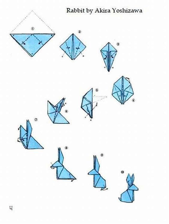 поделка оригами из бумаги для начинающих 6