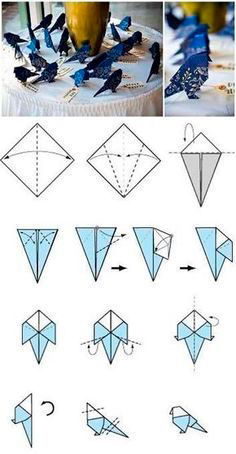 поделка оригами пошаговая инструкция 2