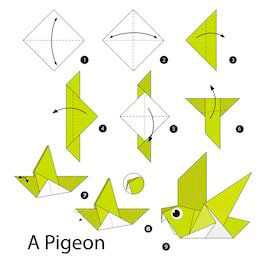 поделка оригами пошаговая инструкция 4