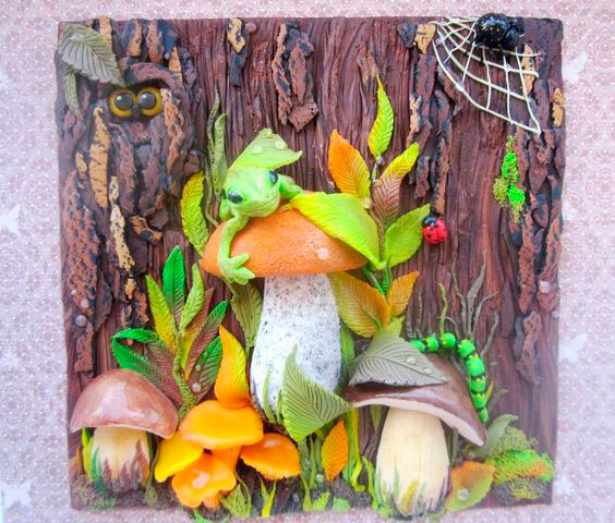 поделки грибы своими руками для сада и огорода фото 4