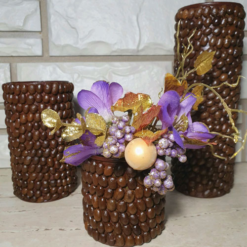 декор вазы для цветов своими руками 5