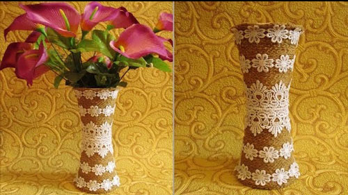 декор вазы своими руками фото 4