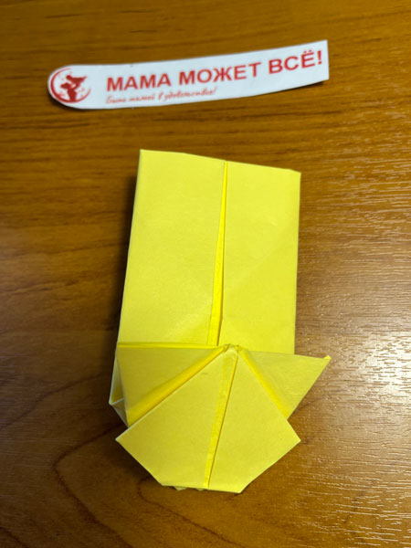 бумажный кот оригами 5