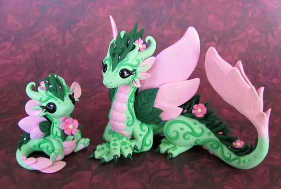 дракон из пластилина для детей поэтапно для начинающих