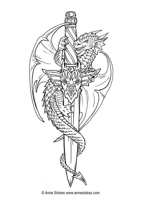 рисунки драконов карандашом для срисовки красивые 4