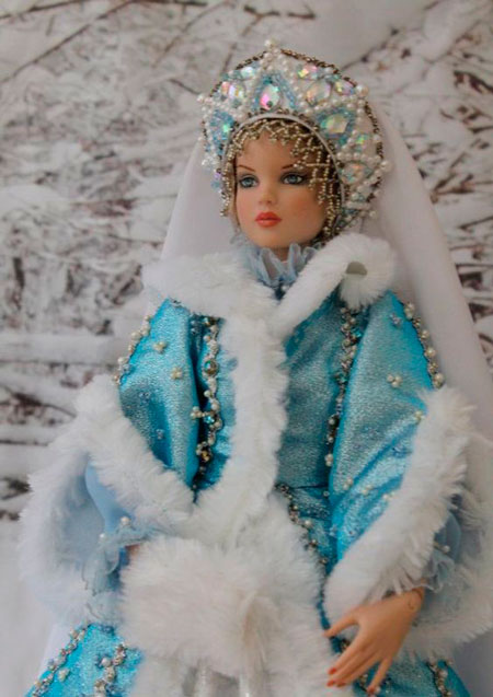 Снегурочка своими руками из Барби идеи оформления