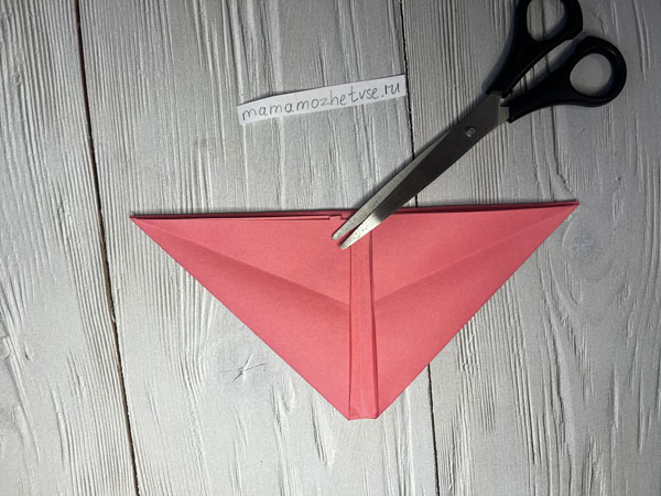 оригами сердце из бумаги объемное