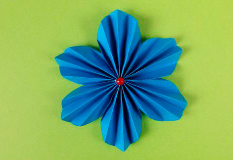 поделка цветок из цветной бумаги 3 класс технология 7