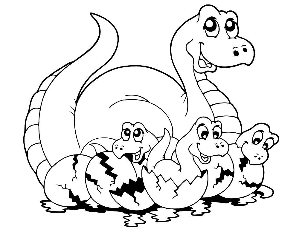 раскраски для мальчиков динозавры реалистичные 5