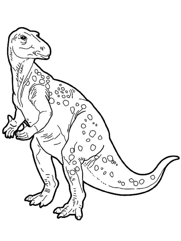 раскраски для мальчиков динозавры мультяшные 5