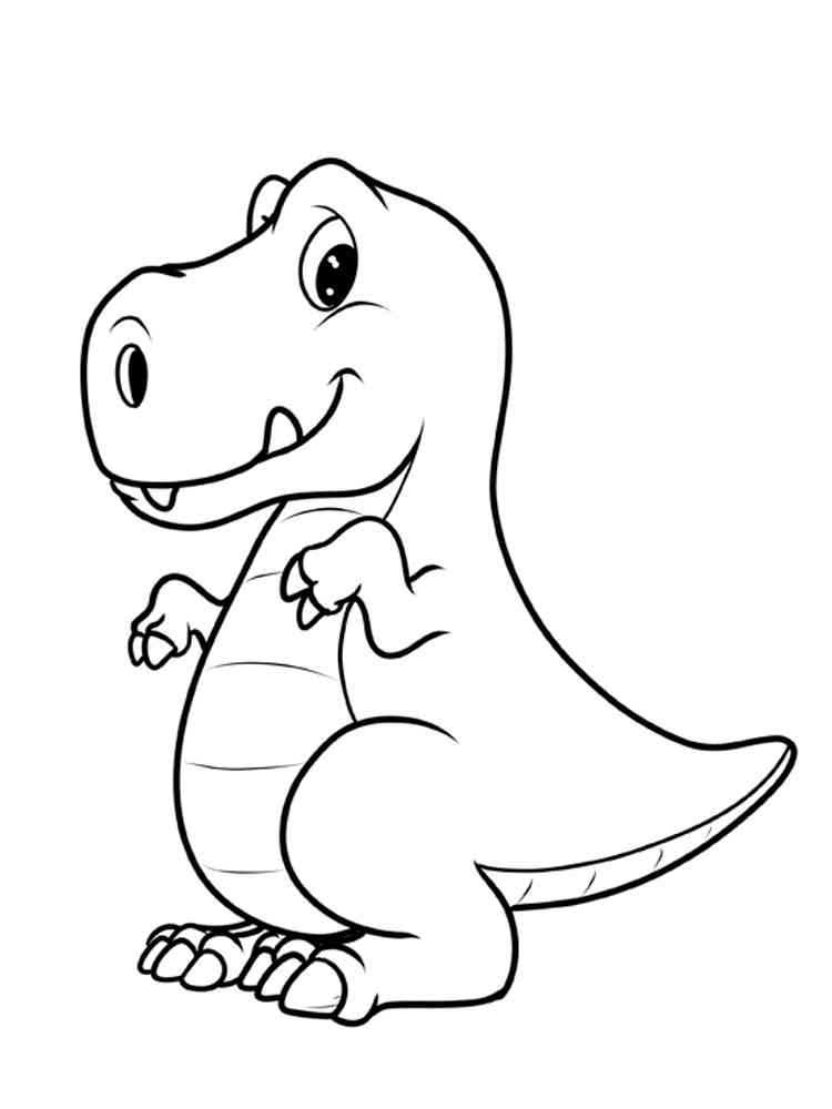раскраска для мальчиков 5 лет динозавры 6