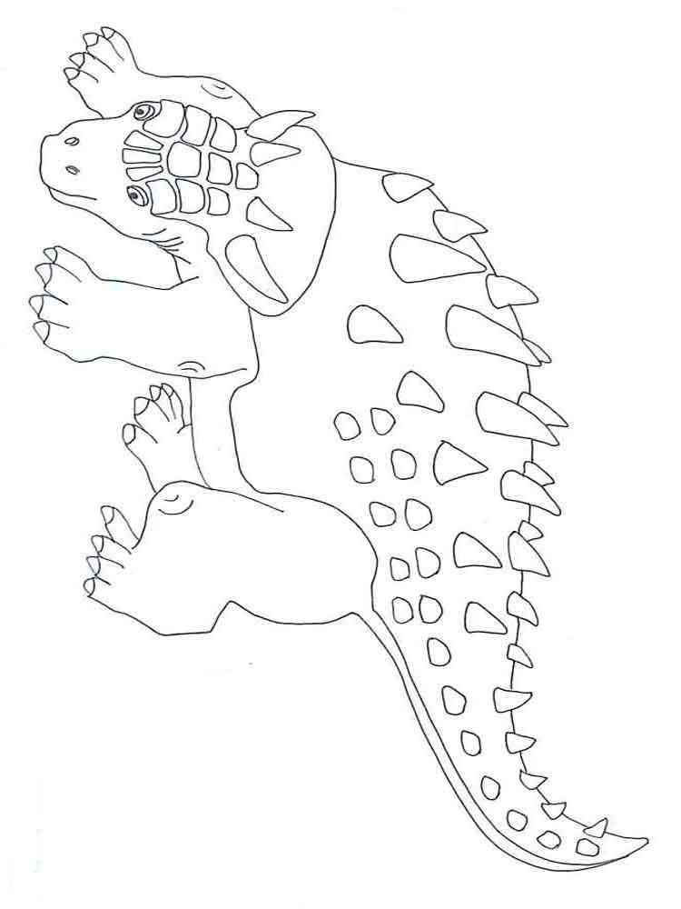 раскраска для мальчиков динозавры бесплатно 4