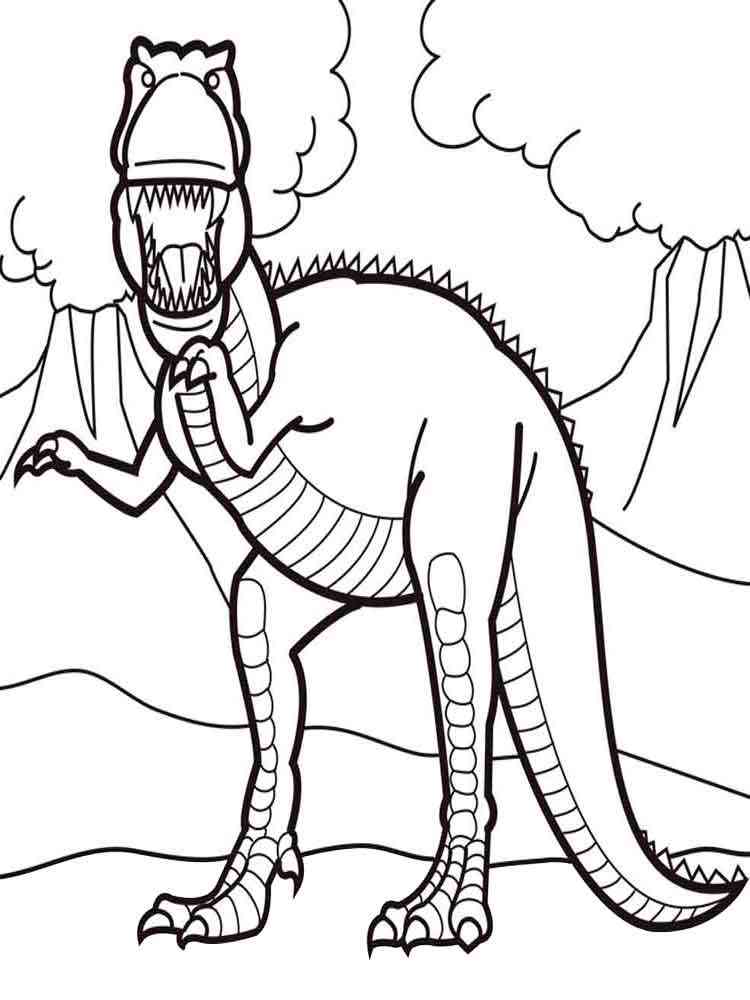 раскраски для мальчиков динозавров распечатать бесплатно 8