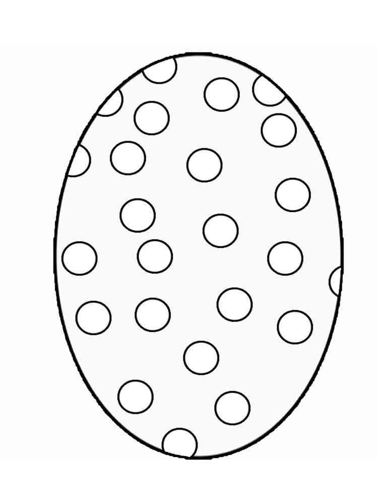 раскраска яйца на Пасху много 6