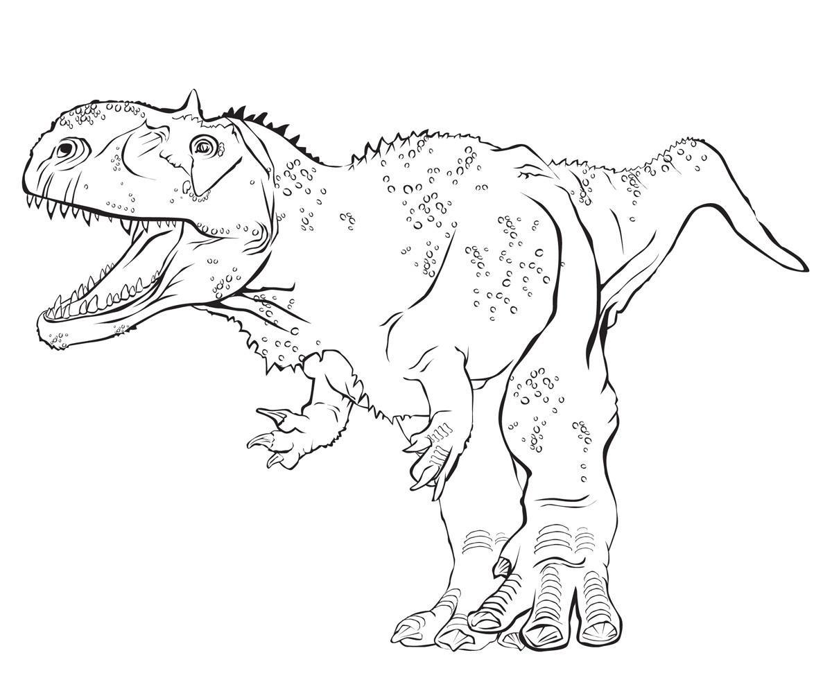 Раскраски для мальчиков динозавры 10
