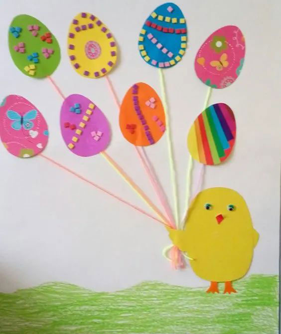 поделка яйцо на Пасху в детский сад 8