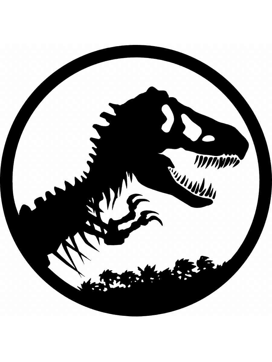 шаблон динозавра для вырезания для детей 6