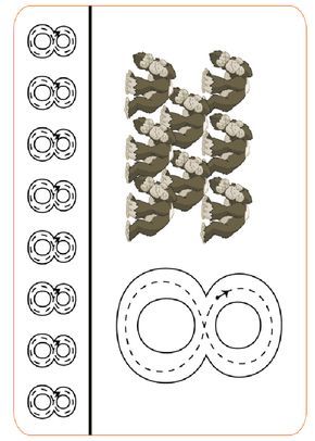 прописи цифра 8 для детей 6-7 лет распечатать бесплатно 3