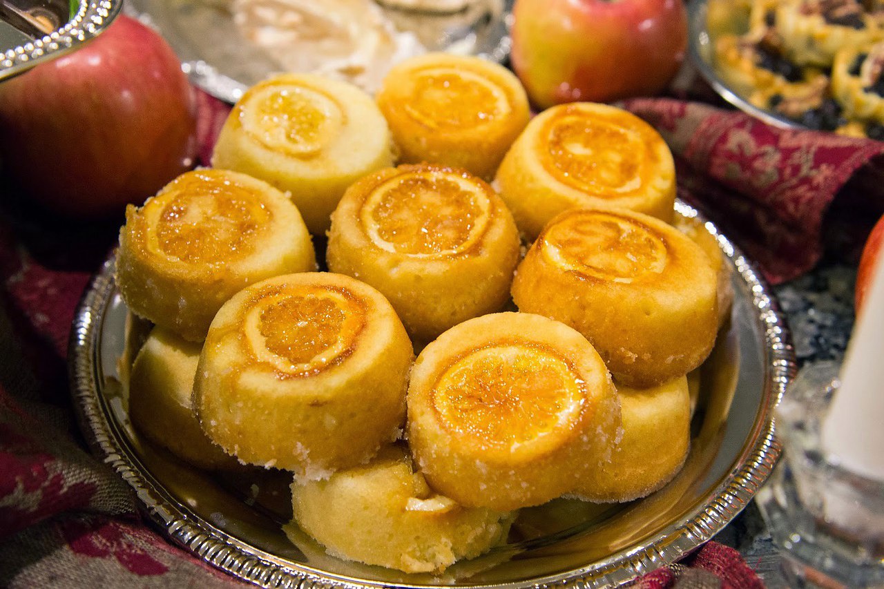 Лимонные кексы
