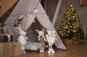 как украсить детскую на Новый год