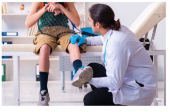 детям с травмами коленного сустава