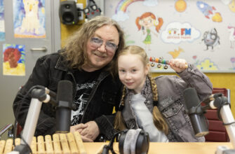 Игорь Николаев с дочерью Вероникой